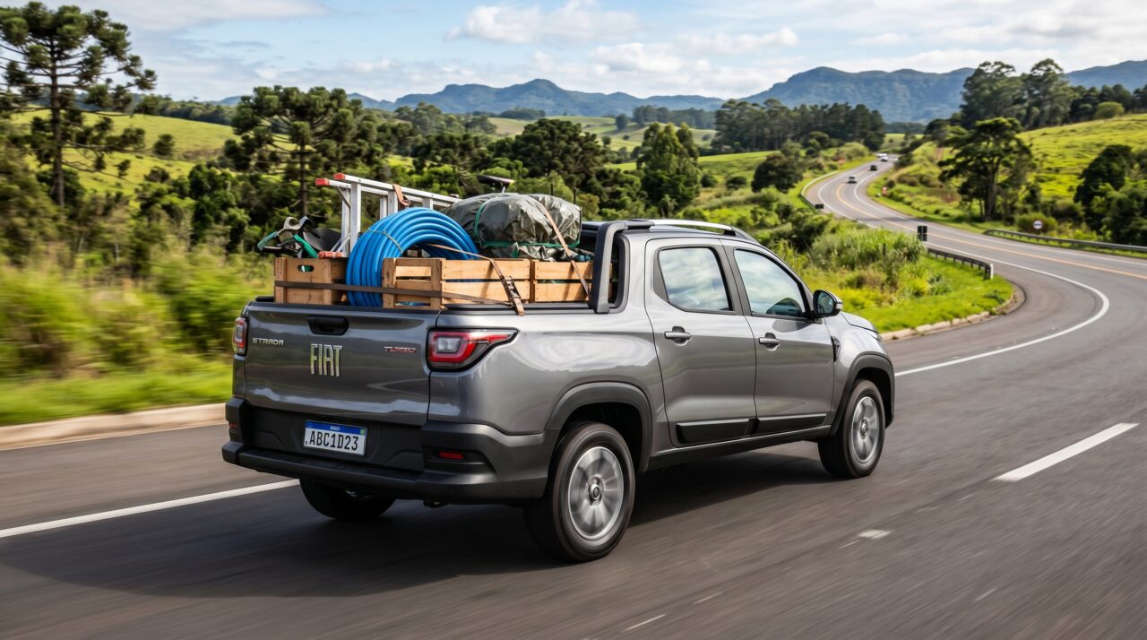 Vantagens e desempenho da Fiat Strada Turbo em comparação com os sedãs tradicionais.