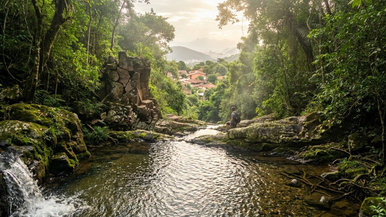 A 30 km do Rio de Janeiro, essa cidade guarda rochas vulcânicas de 60 milhões de anos e uma vida tranquila que capitais não conseguem oferecer