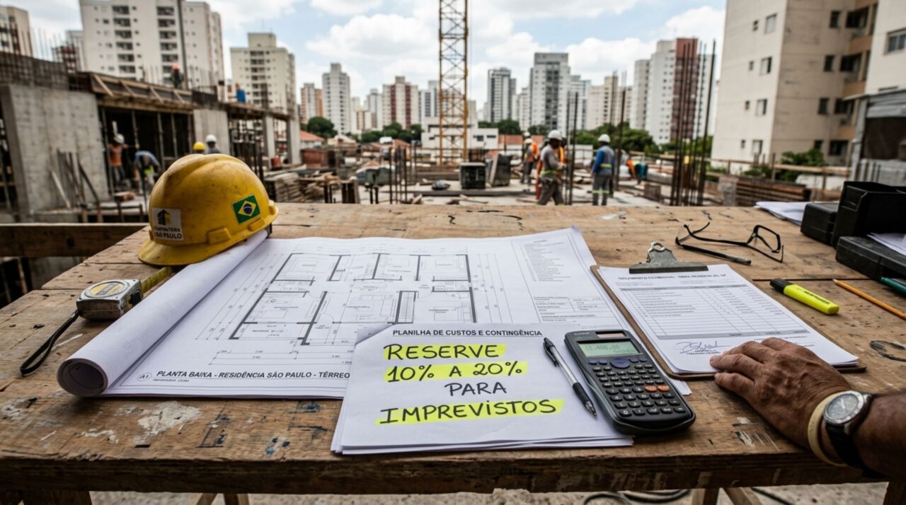 Quanto custa o m² em São Paulo e por que o valor quase sempre muda quando a obra começa?