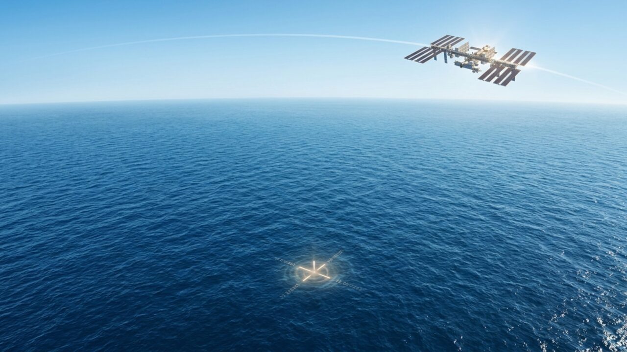 O exato ponto do oceano que é tão isolado que os humanos mais próximos são os astronautas no espaço