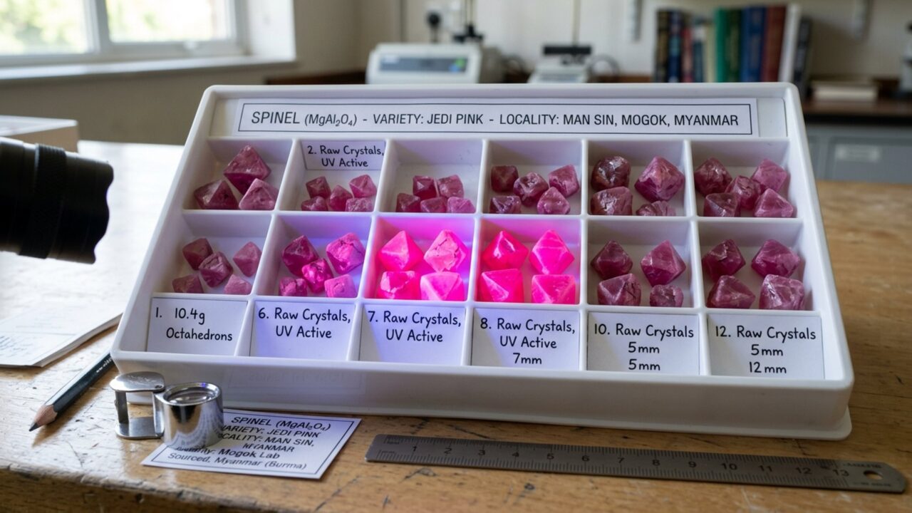 Esqueça o rubi, pois este espinélio de Myanmar exibe um rosa neon tão brilhante e puro que ganhou destaque mundial entre os colecionadores