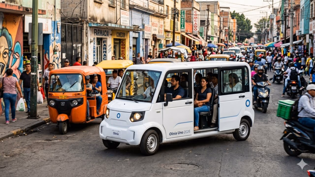 Olinia, o novo Uno elétrico, vai ter 6 lugares e chegará ao mercado por apenas R$ 45 mil