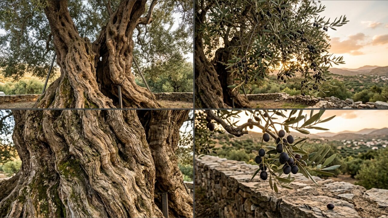 A oliveira mais antiga do mundo tem cerca de 4.000 anos, ainda produz azeitonas e sobreviveu ao surgimento e à queda de todos os grandes impérios da Antiguidade