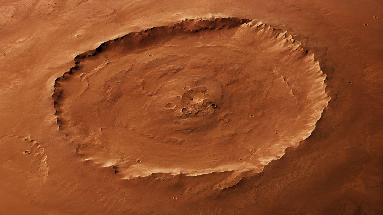 Olympus Mons faz o Everest parecer pequeno e ainda esconde um detalhe visual quase impossível