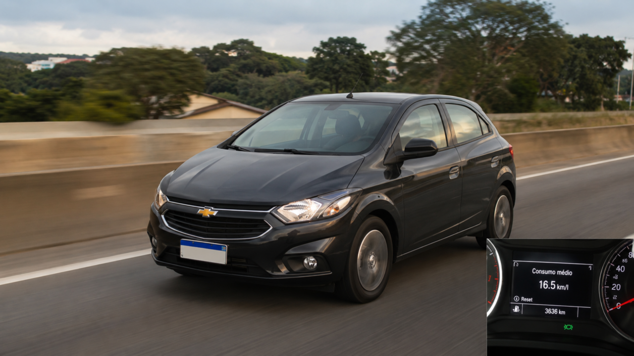 Faz mais de 16 km por litro na estrada com gasolina e virou um dos hatches mais procurados por quem quer economia sem cara de carro velho