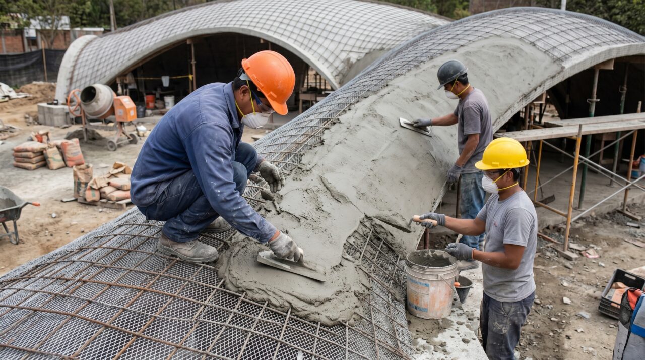 Engenharia alternativa e técnicas construtivas de baixo custo.