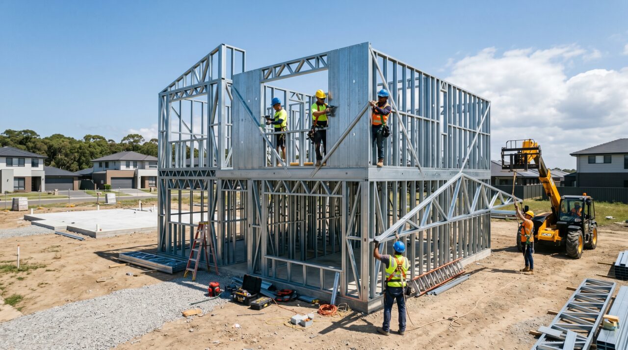 Vantagens e funcionamento da construção a seco com Light Steel Frame.