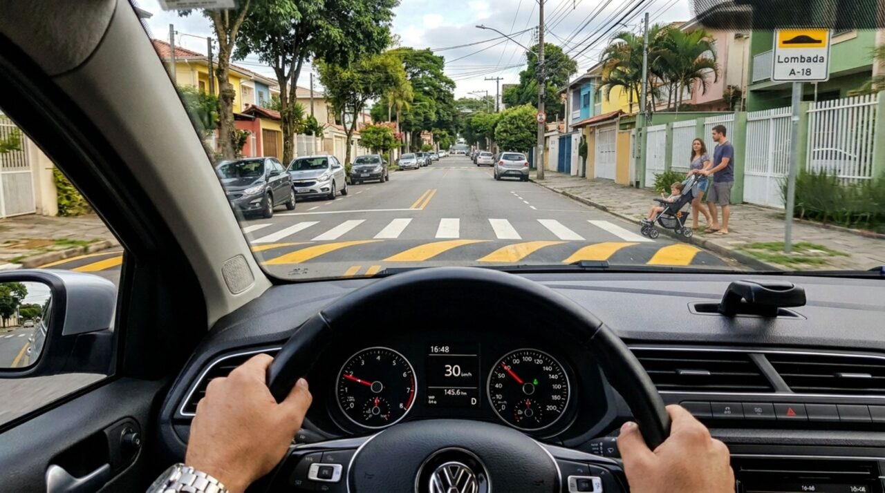 Nova regra faz cidades reduzirem velocidade máxima para 30 km/h