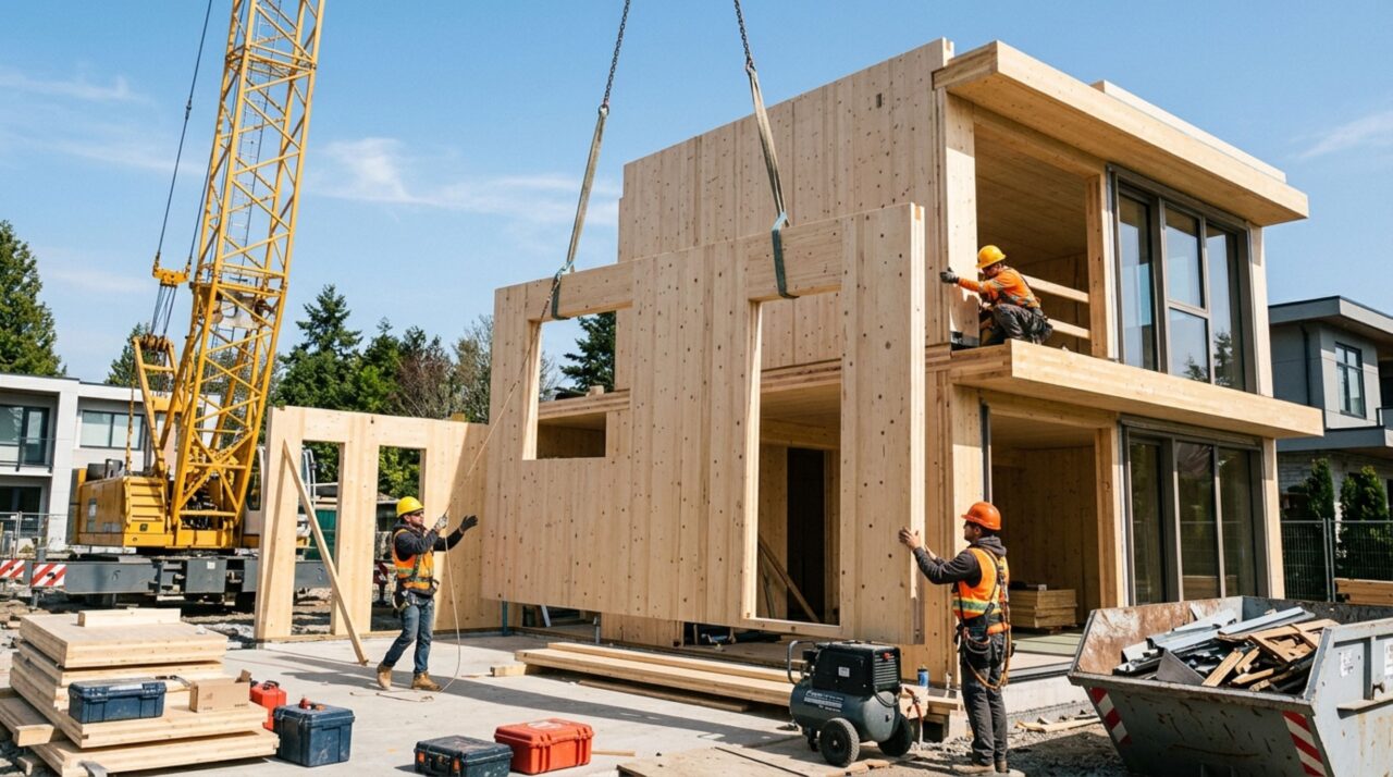 Nem tijolos, nem steelframe: o novo material econômico que virou tendência em 2026 e busca revolucionar a construção de casas