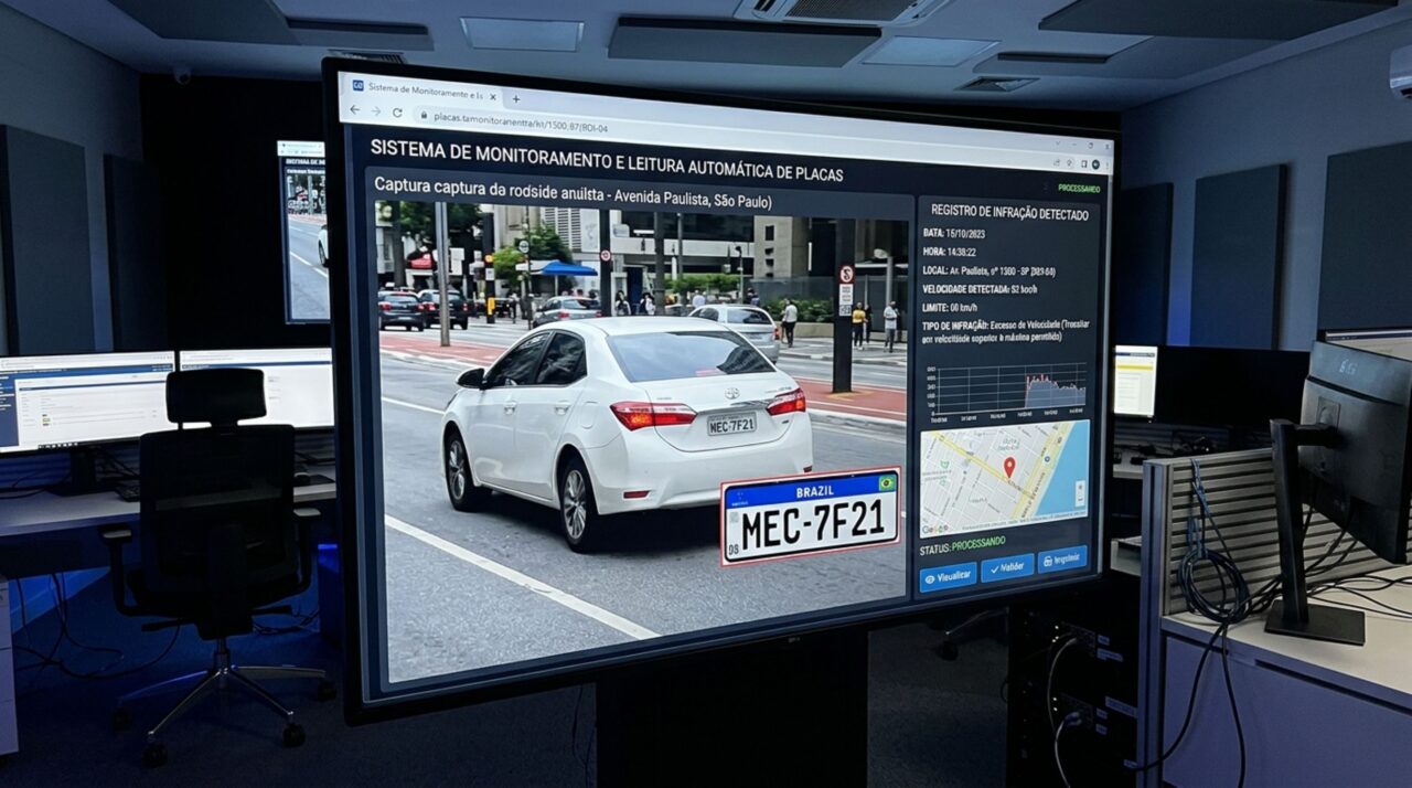 Adeus abordagem: câmeras inteligentes no trânsito já multam motoristas sem precisar ser parado