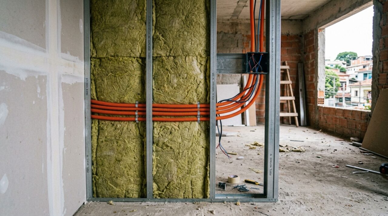 Adeus desperdício na construção: sistema a seco reduz etapas e ganha força entre casas econômicas em 2026