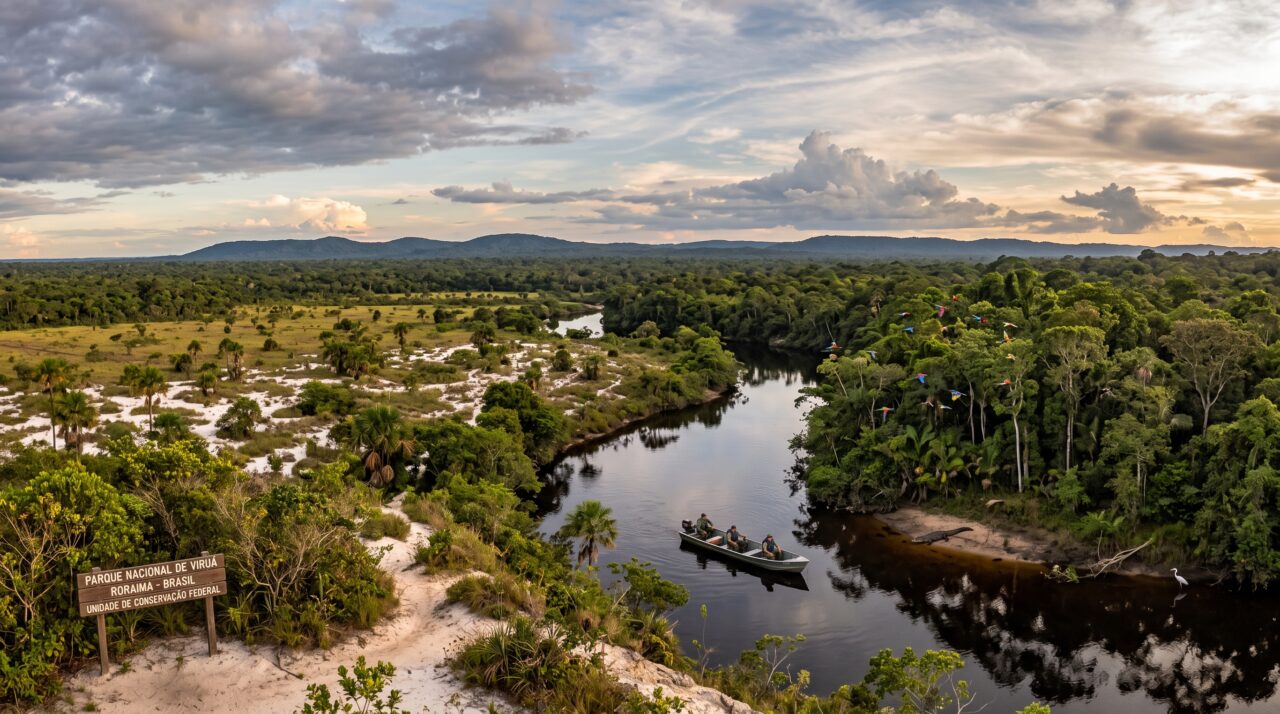 Escondido no coração da Amazônia, o Parque Nacional do Viruá é um dos lugares mais isolados e impressionantes do Brasil