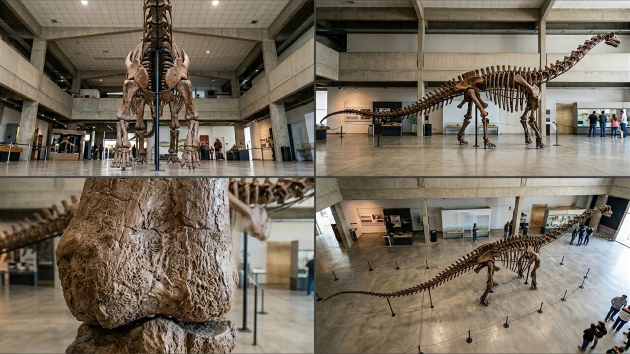 A cidade onde apareceu o maior animal do mundo