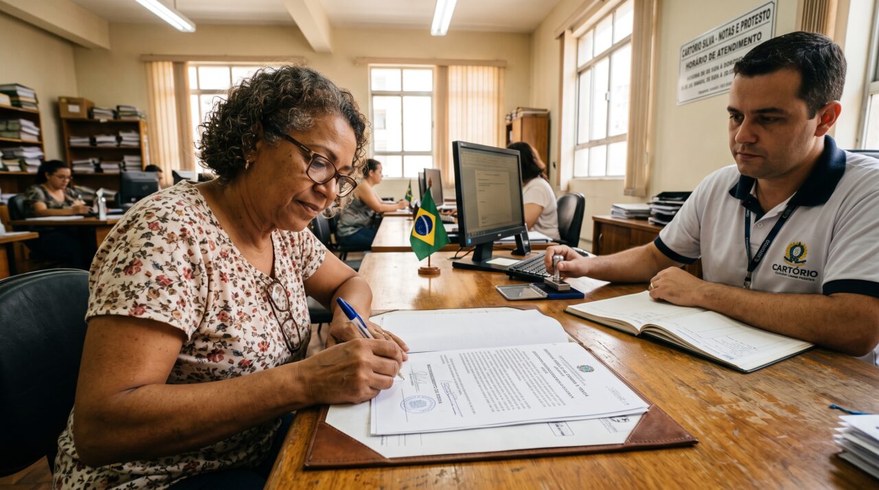 Mudança de primeiro nome direto no cartório de acordo com a nova lei.