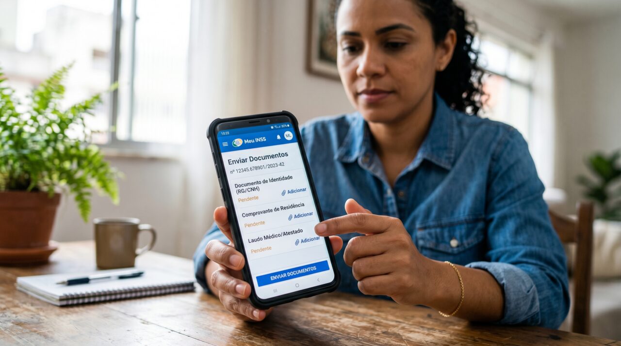 Perícia médica online do INSS pelo sistema AtestMed.
