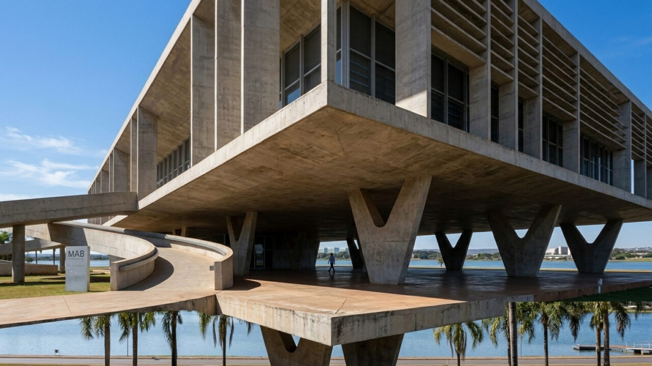 Erguido às margens do Lago Paranoá, com arquitetura modernista, o museu abriga décadas de arte moderna e contemporânea brasileira em um espaço totalmente revitalizado