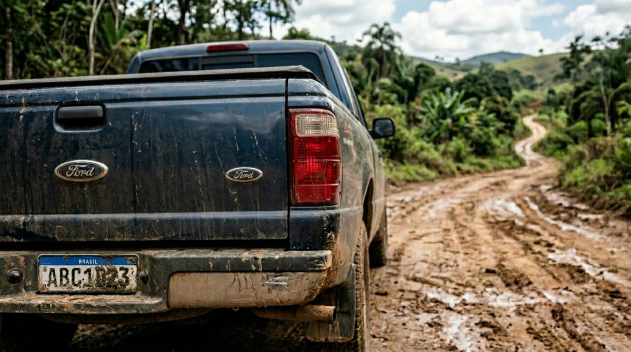 A placa estava encoberta por barro: o motorista pode ser multado mesmo sem tentar esconder a identificação?