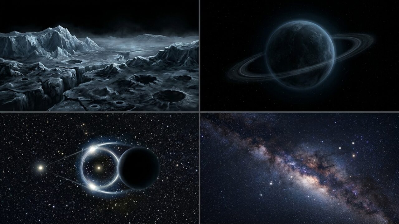Os planetas errantes podem vagar pela Via Láctea aos bilhões sem orbitar nenhuma estrela