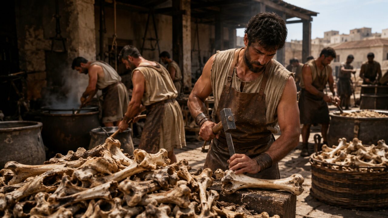 Por que os romanos quebraram milhares de ossos de vaca? Estudo faz grande revelação peculiaridade perdida no império