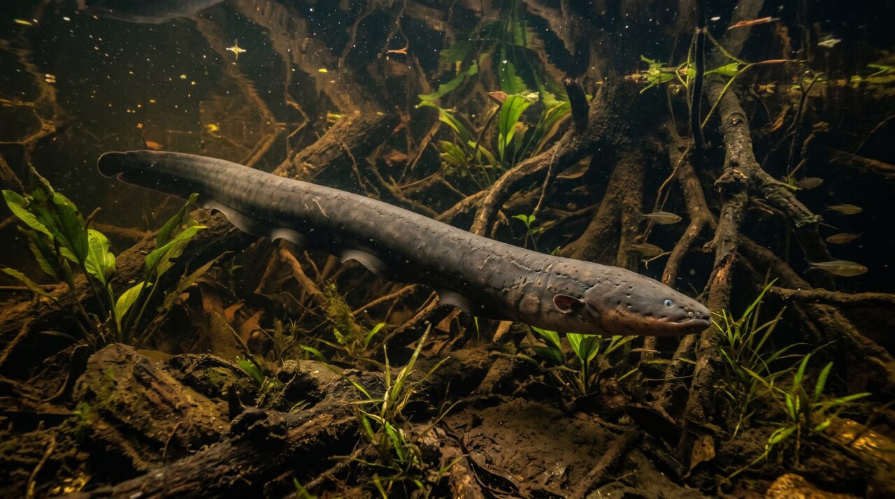 O peixe misterioso que se esconde na lama e emite descargas elétricas