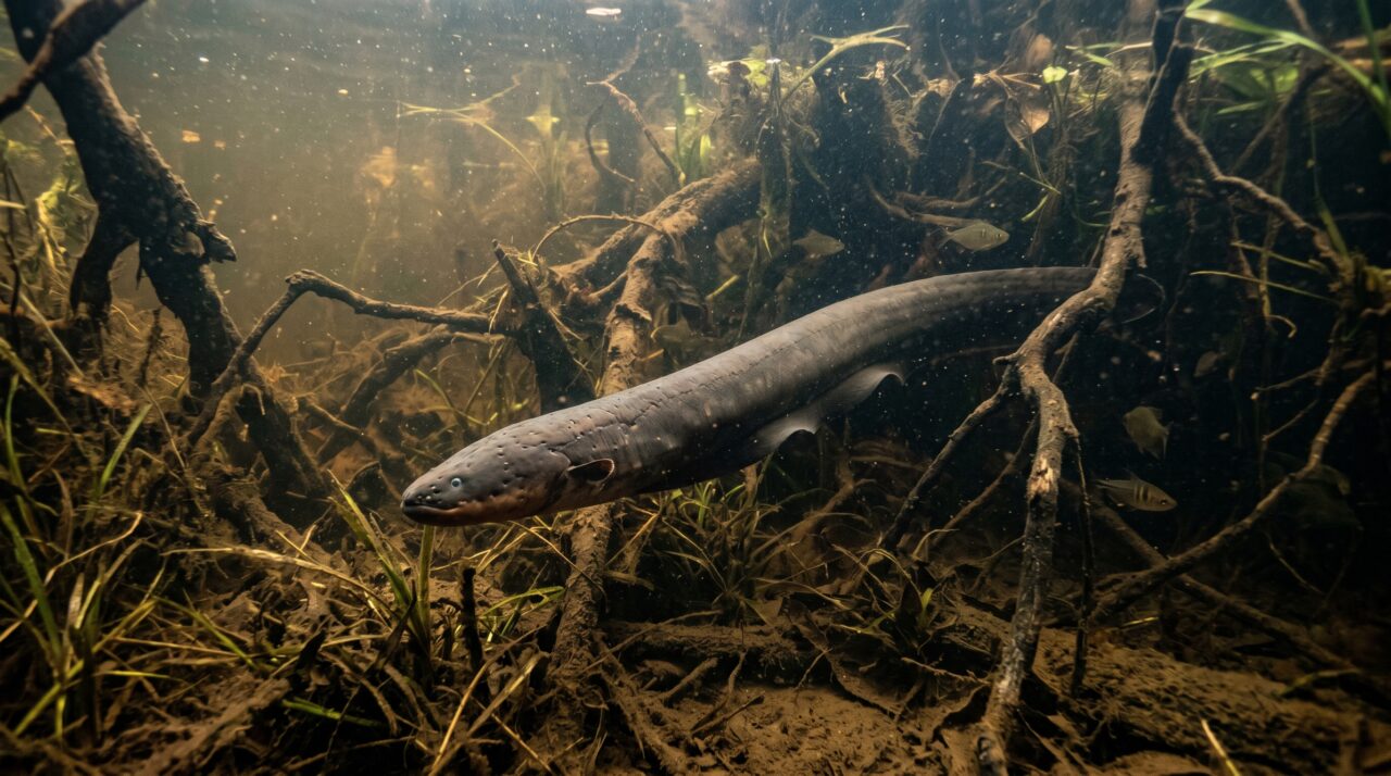 O peixe misterioso que se esconde na lama e emite descargas elétricas