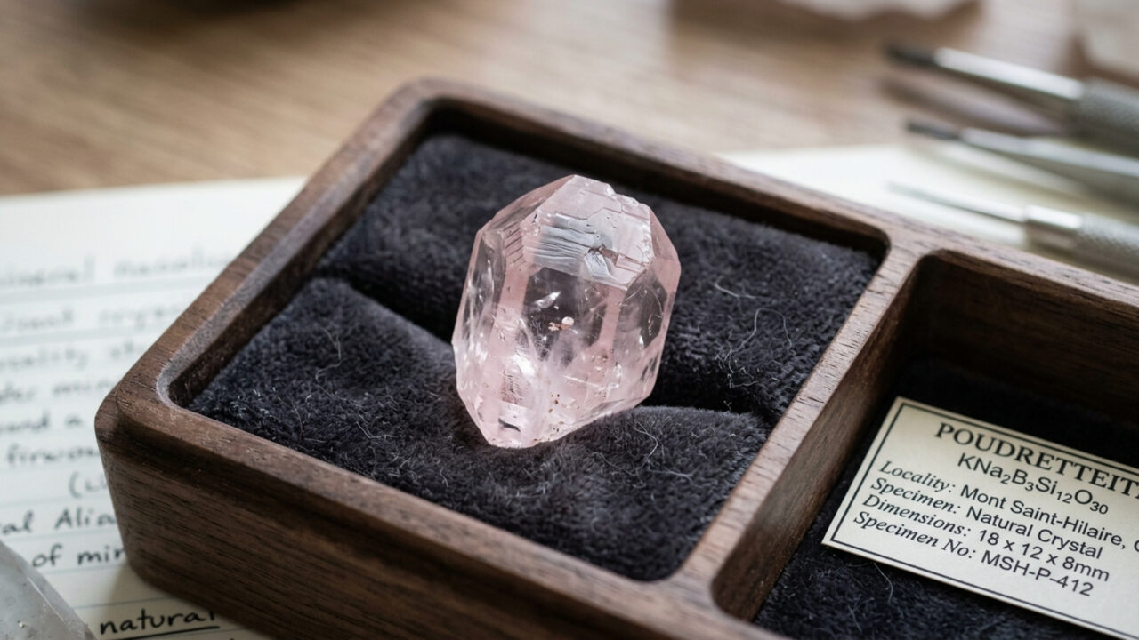 Esqueça o diamante rosa, pois esta gema raríssima descoberta no ano 2000 em Mianmar exibe um tom suave de rosa e é um milagre da cristalografia