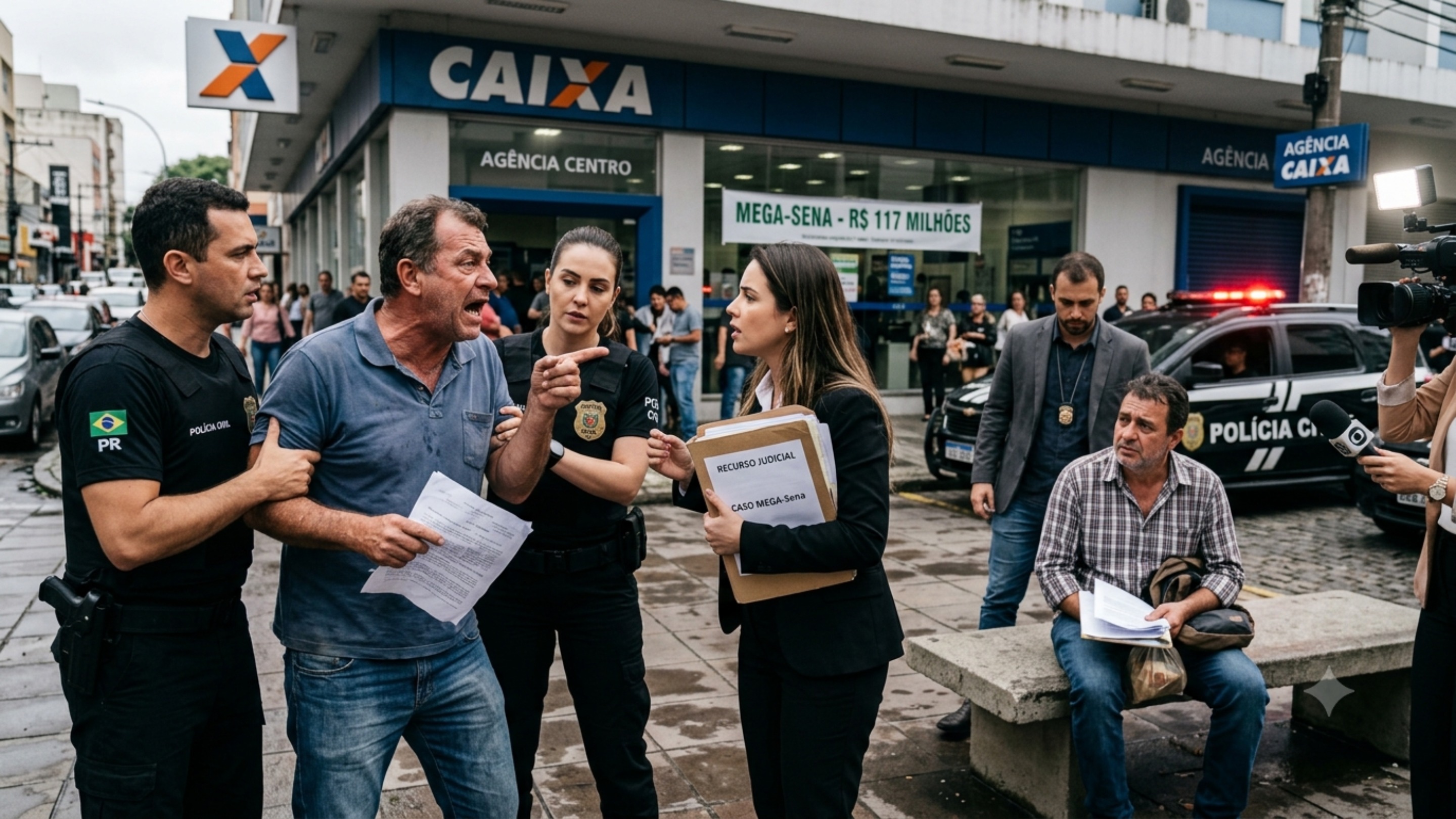 Prêmio da Mega-Sena de R$ 117 milhões vira caso de polícia e disputa judicial