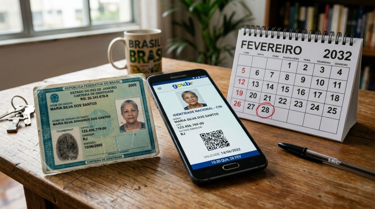 RG antigo tem data marcada para sumir: quem já precisa trocar pela CIN digital e quem pode esperar