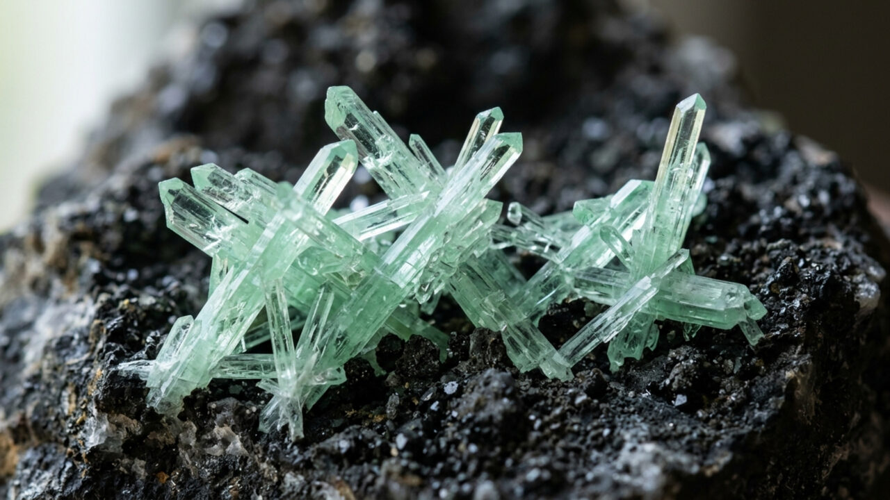Descoberto na Bolívia e exibindo um tom azul-esverdeado de extrema fragilidade, este cristal de US$ 10.000 por quilate é o maior sonho de colecionadores