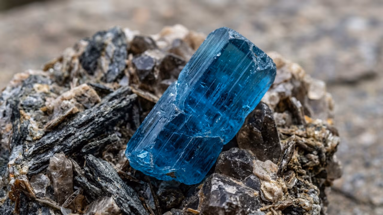 Descoberta em Minas Gerais e exibindo um azul profundo raríssimo, esta cobiçada gema de alta joalheria é uma das maiores riquezas minerais do país