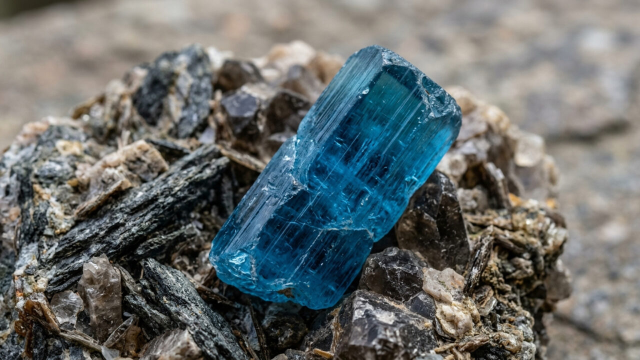 Descoberta em Minas Gerais e exibindo um azul profundo raríssimo, esta cobiçada gema de alta joalheria é uma das maiores riquezas minerais do país
