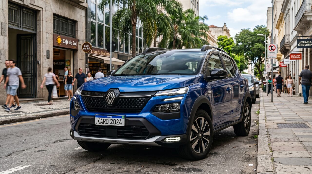 O comparativo de mercado entre o Renault Kardian e o Fiat Pulse.
