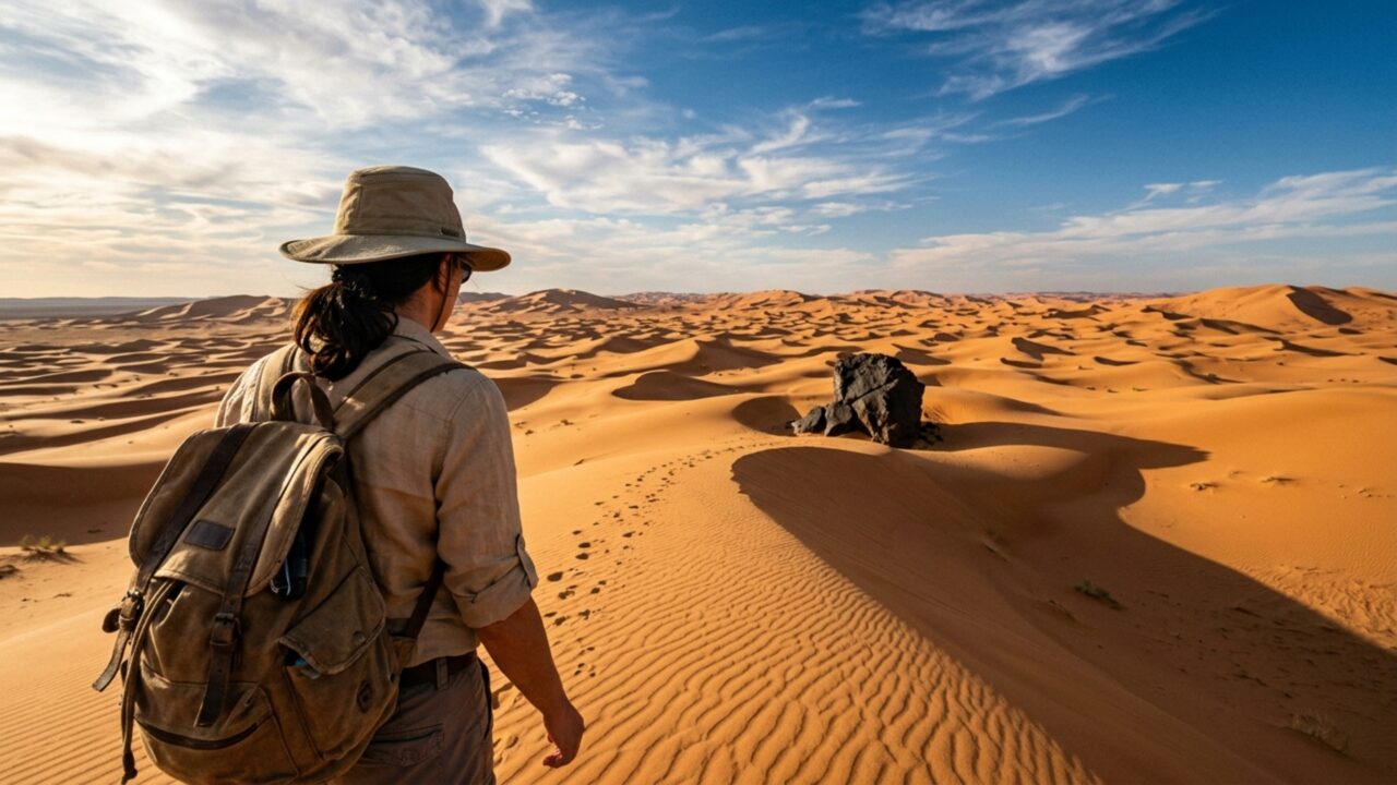 Quanto custa uma pedra de Marte que atravessou o espaço e caiu no Saara?
