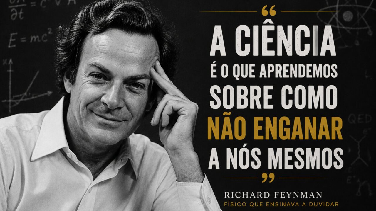 Richard Feynman, físico que ensinava a duvidar: “A ciência é o que aprendemos sobre como não enganar a nós mesmos”