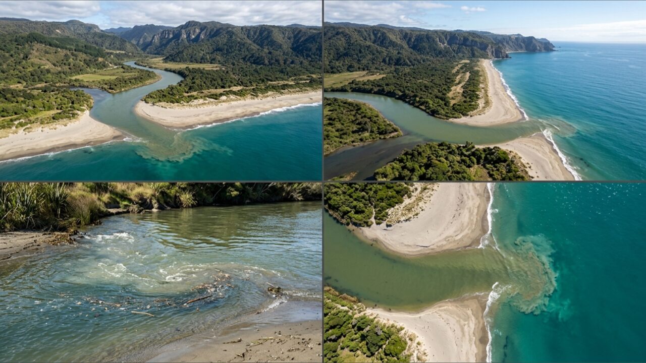 Por que o mar continua salgado se os rios que deságuam nele são de água doce?