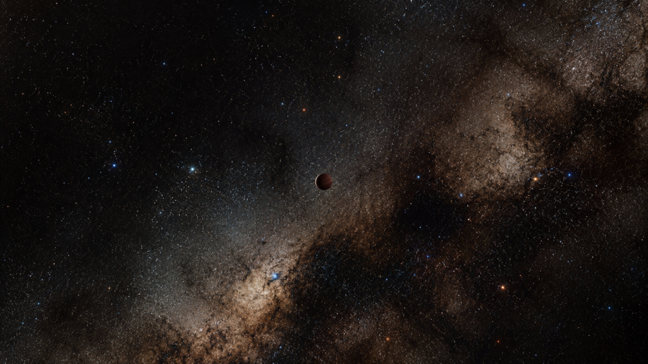 Planetas errantes podem vagar pela Via Láctea aos bilhões sem orbitar nenhuma estrela