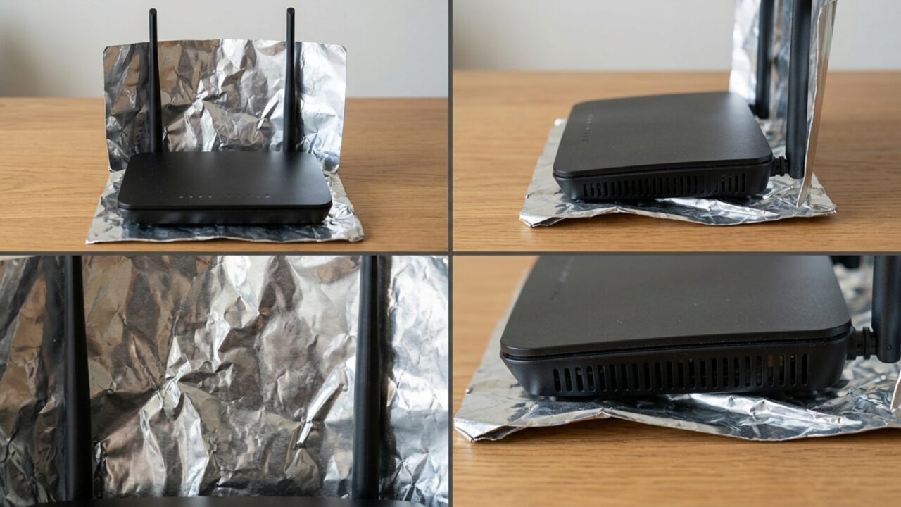 Coloque papel alumínio embaixo do roteador Wi- Fi: para que serve e por que é recomendado