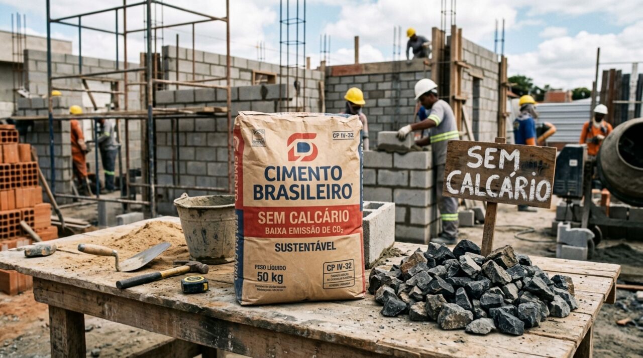 Os EUA fabricaram o primeiro cimento sem calcário, resolvendo um dos grandes problemas no setor da construção civil