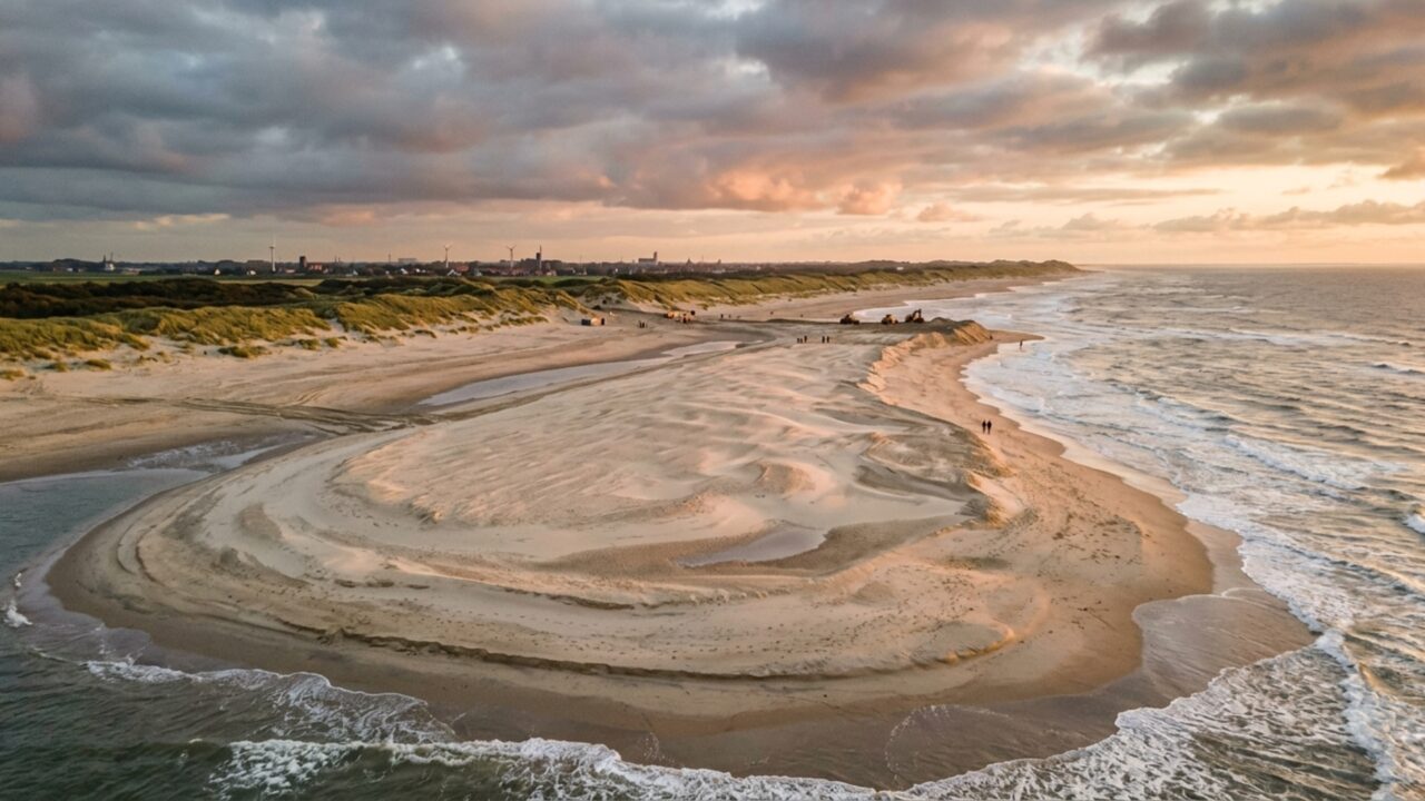 Para impedir que o mar engula as praias, os Países Baixos despejaram mais de 20 milhões de metros cúbicos de areia no oceano e confiaram à natureza para reconstrução das dunas e da faixa de areia