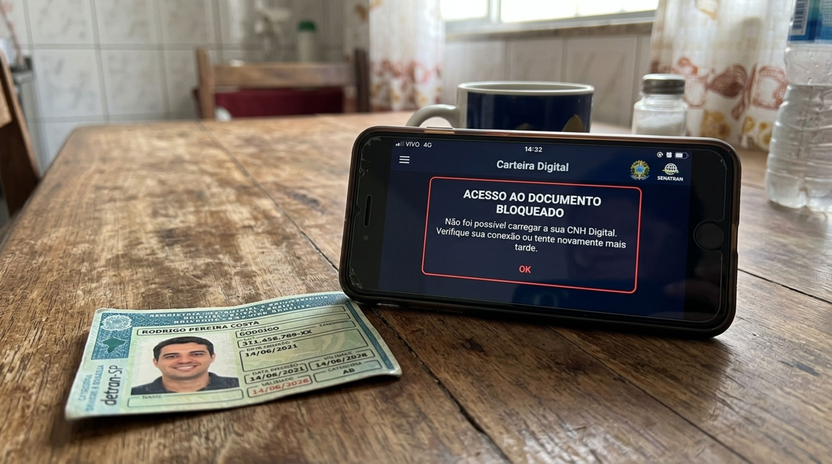 Sete erros no aplicativo da CNH que podem deixar o motorista sem acesso ao documento