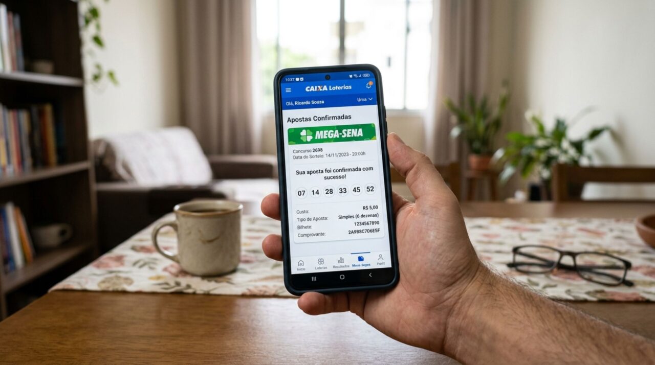 Como apostar na Mega-Sena sem precisar ir à lotérica em 2026 e acompanhar todos os sorteios online