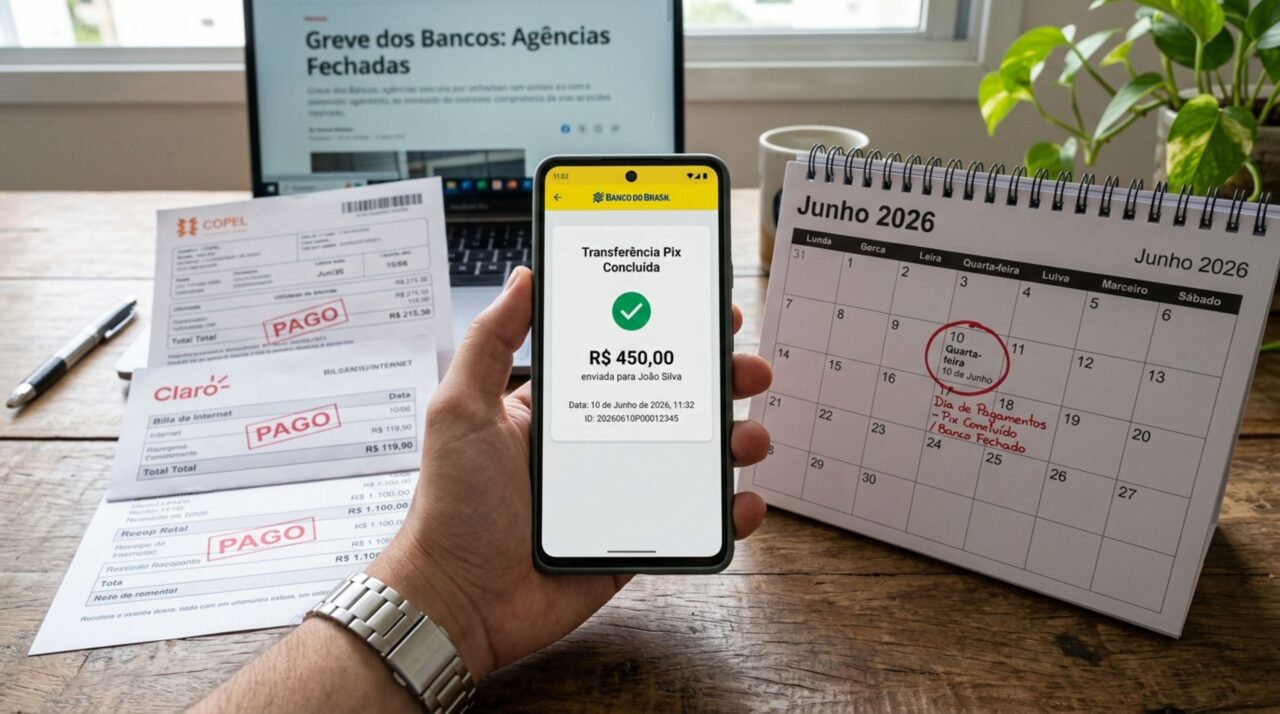 Bancos fecham quarta-feira (10)