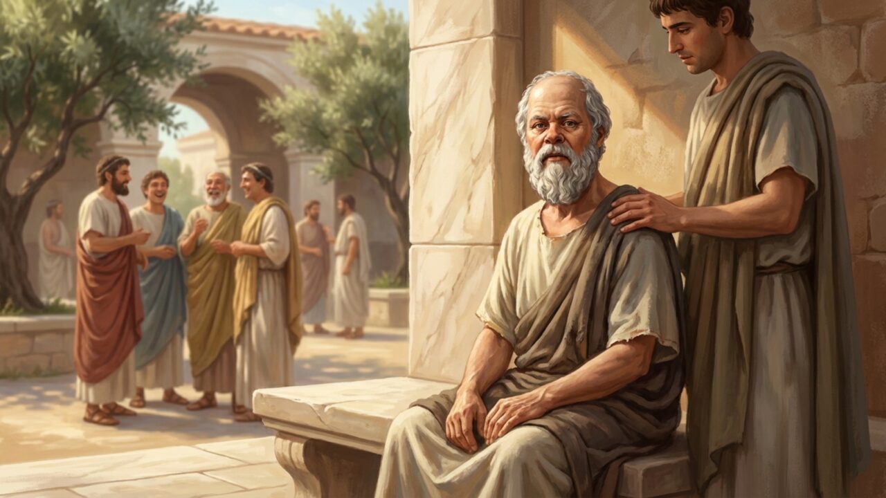 Sócrates, sobre a amizade: “O amigo deve ser como o dinheiro; antes de precisar dele, é preciso conhecer o seu valor.”