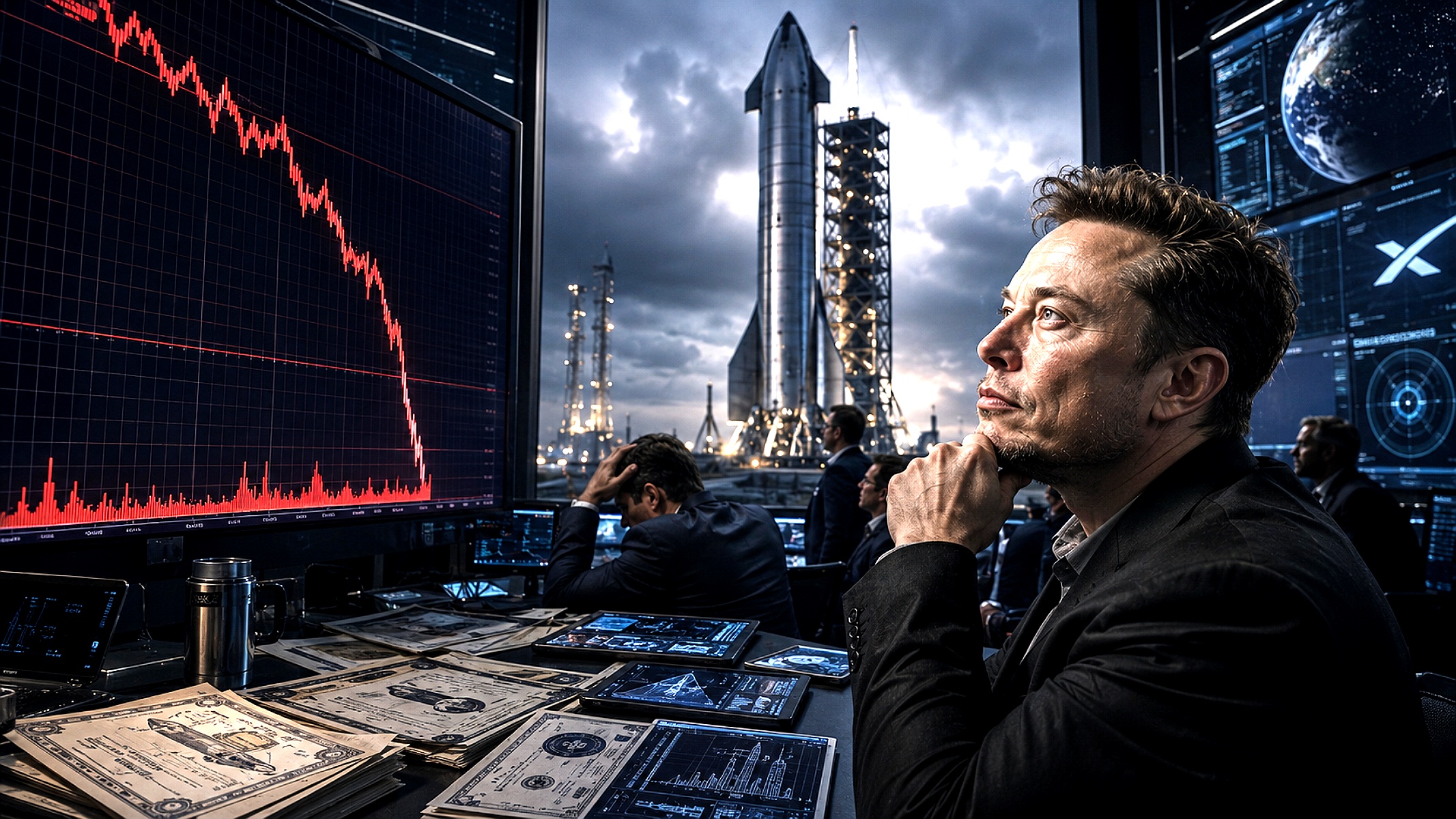 SpaceX, ações, Tech