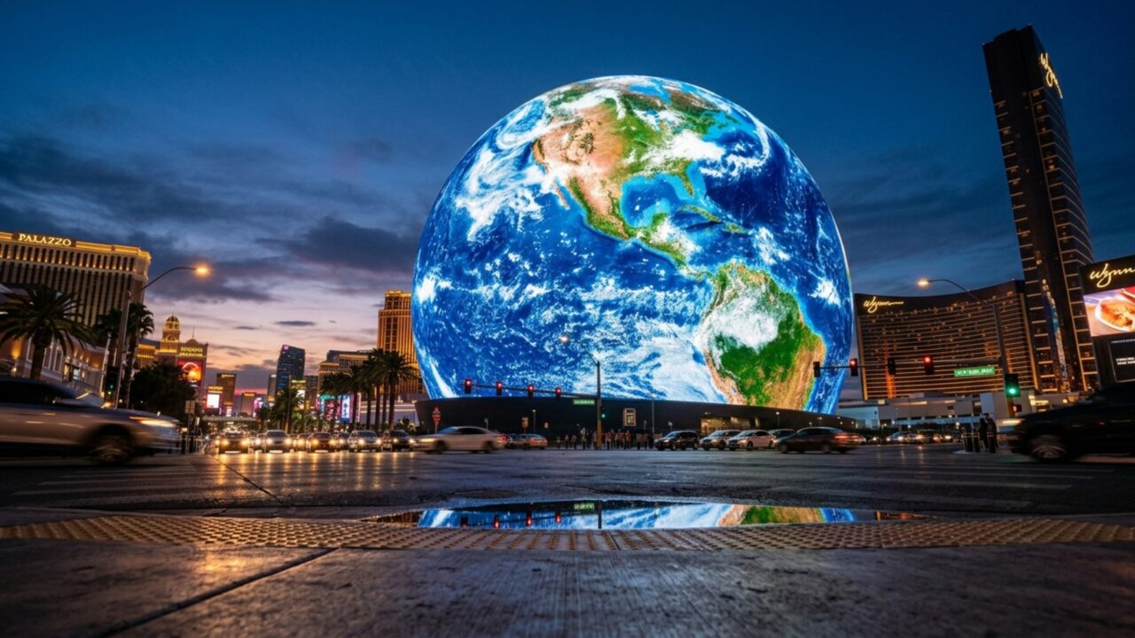 Quanto custa exibir um vídeo por 24 horas na Sphere de Las Vegas?