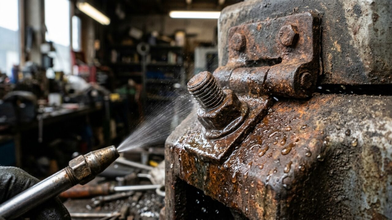 Testado em laboratório com 39 falhas catastróficas o popular spray lubrificante WD-40 carrega este número específico no rótulo por um detalhe histórico que poucas pessoas reparam