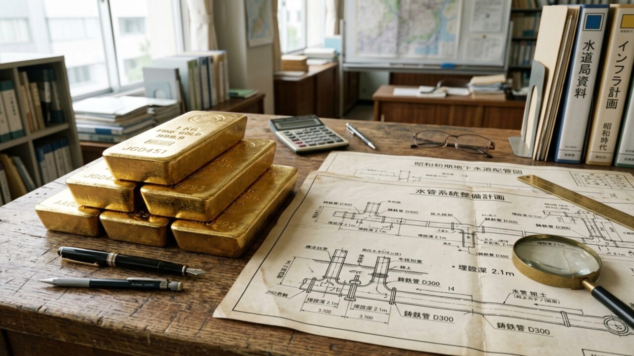 Doador misterioso entrega 21 kg de barras de ouro avaliadas em 560 milhões de ienes para abastecimento de água