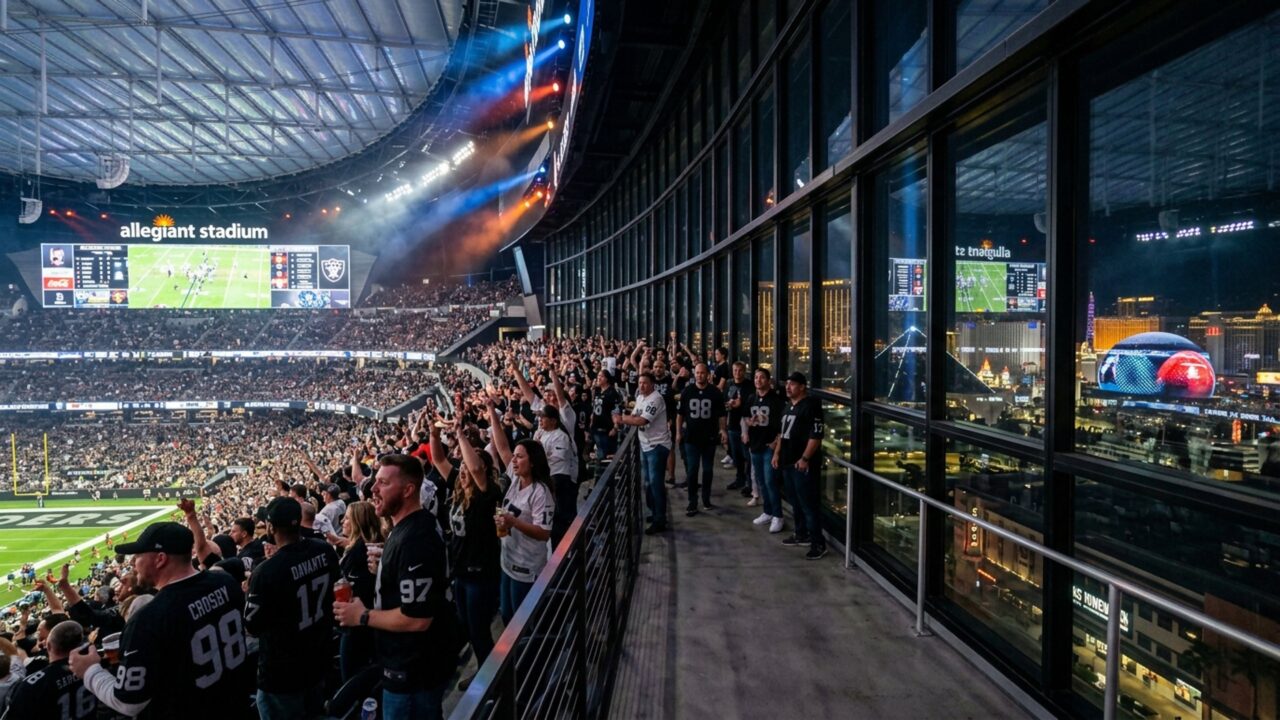 Com 28 mil toneladas de aço estrutural e capacidade para 65 mil torcedores, o estádio fechado de Las Vegas virou um gigante de tecnologia no deserto 
