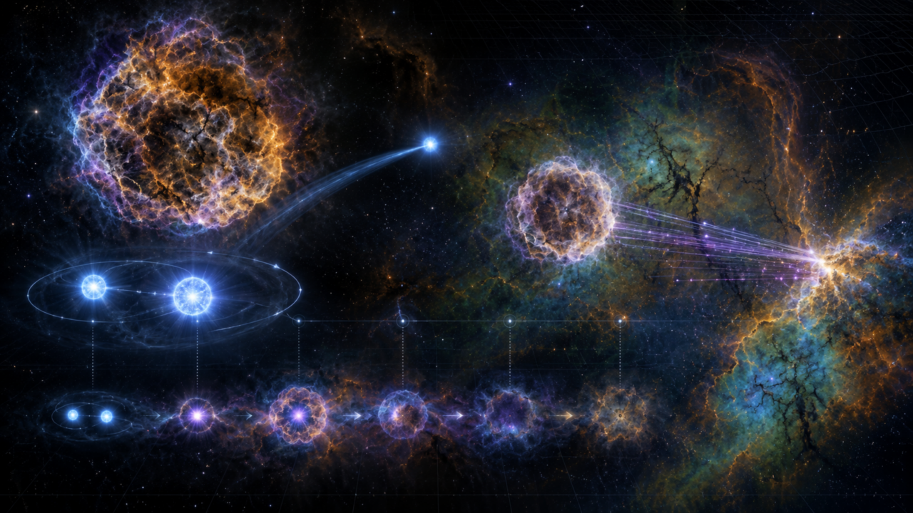 NASA detecta sinais de uma segunda supernova escondida ao lado de uma das nebulosas mais brilhantes do nosso céu