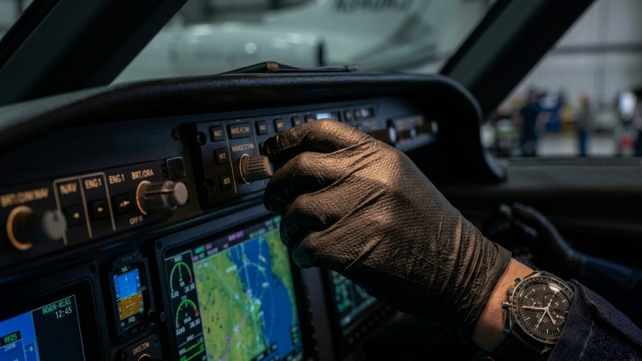Quanto custa a taxa oculta para manter um jato executivo parado no hangar do aeroporto por um mês?